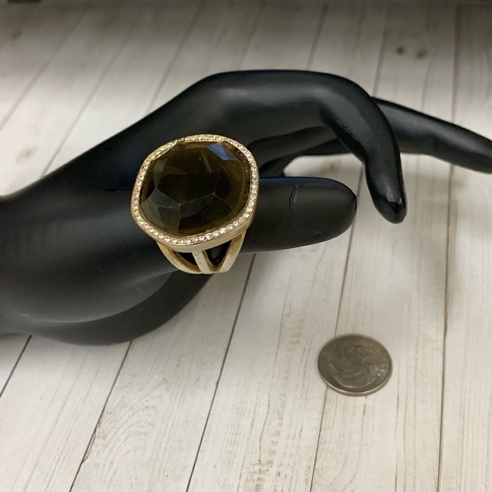 Banana Republic Smoky Crystal Ring‎